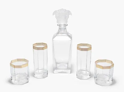 Schuler Auktionen AG - Versace, Karaffe und 8 Gläser "Medusa" 