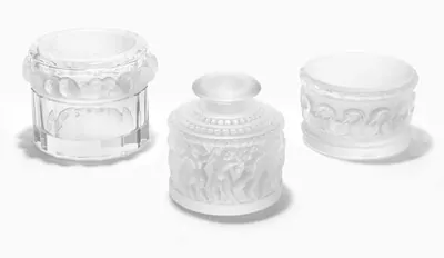 Schuler Auktionen AG - Lalique, 3 Deckeldosen