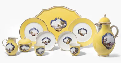 Schuler Auktionen AG - Nymphenburg, Mokkaservice