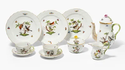 Schuler Auktionen AG - Herend, Kaffeeservice "Rothschild"
