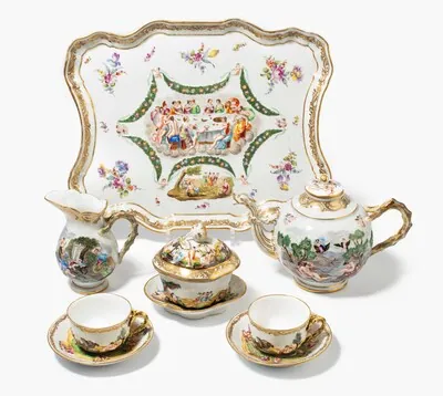 Schuler Auktionen AG - Capo di Monte, in der Art, Tête-à-Tête