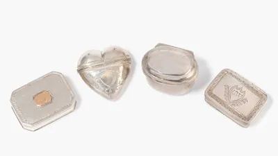 Schuler Auktionen AG - Lot: 4 Vinaigrettes, um 1800–1820