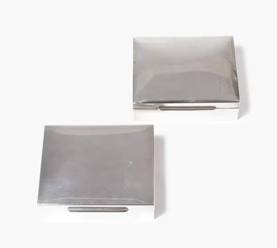 Schuler Auktionen AG - 1 Paar Dosen, Schwäbisch Gmünd 20.Jh.