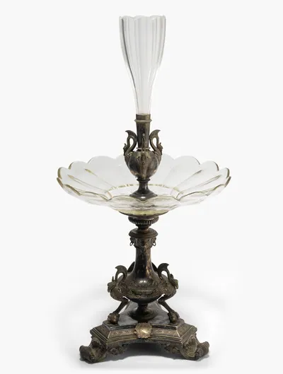 Schuler Auktionen AG - Tafelaufsatz-Garnitur, um 1900