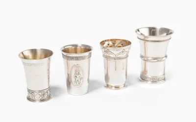 Schuler Auktionen AG - Lot: 4 Schützenbecher, 20.Jh. 