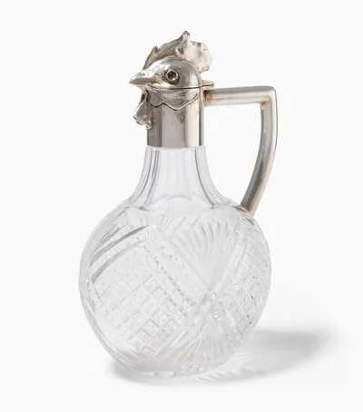 Schuler Auktionen AG - Henkelkaraffe, Hanau um 1900