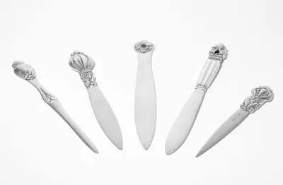 Schuler Auktionen AG - Lot: 5 Brieföffner, Skandinavien 20.Jh. 