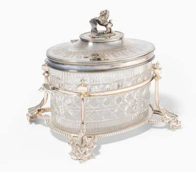 Schuler Auktionen AG - Biskuitdose, England Ende 19.Jh.