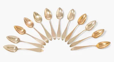 Schuler Auktionen AG - Lot: 12 Dessertlöffel, Zürich 1880–1900