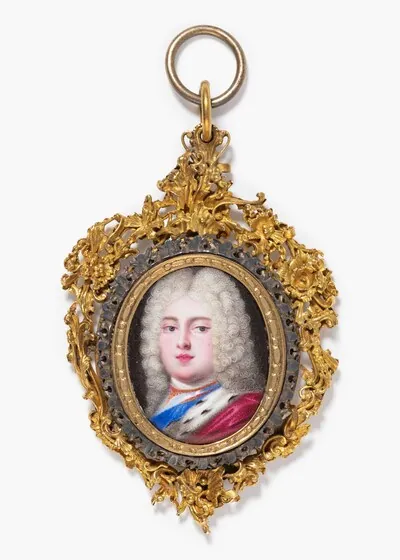 Schuler Auktionen AG - Medaillon/Porträtminiatur, Französische Schule 18.Jh. 