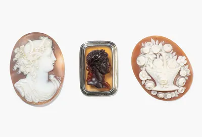 Schuler Auktionen AG - Lot: 3 Kammeen, 19.Jh./um 1900