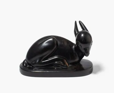 Schuler Auktionen AG - Hans Huggler-Wyss, Figur "Liegendes Zicklein"