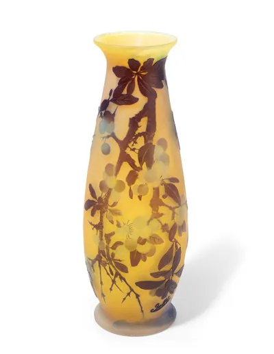 Schuler Auktionen AG - Etablissements Gallé, Vase "Prunelles"