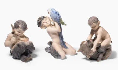 Schuler Auktionen AG - Royal Copenhagen, 3 Figuren