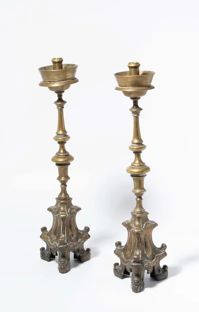 Schuler Auktionen AG - 1 Paar Altarleuchter