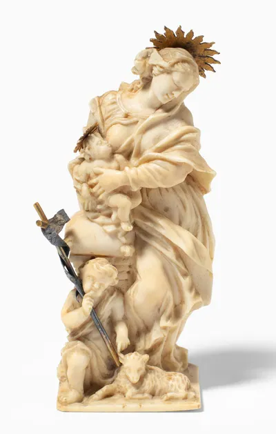 Schuler Auktionen AG - Maria mit Kind und Johannesknabe