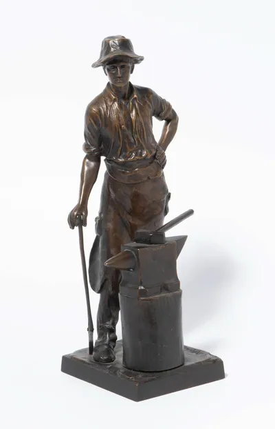 Schuler Auktionen AG - Constantin Höland, Schmied am Amboss