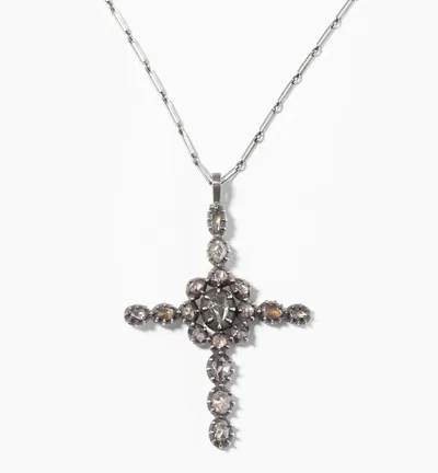 Schuler Auktionen AG - Diamant-Kreuz-Anhänger
