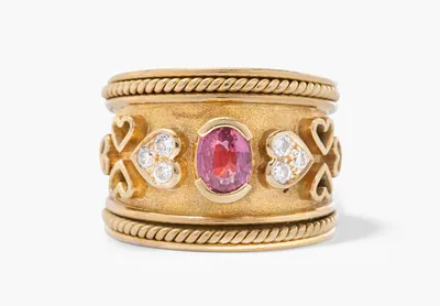 Schuler Auktionen AG - Rubin-Diamant-Ring