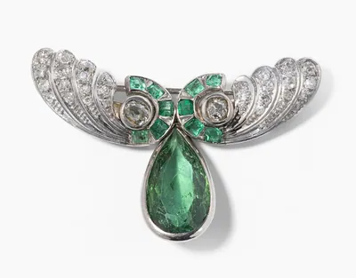 Schuler Auktionen AG - Turmalin-Brosche