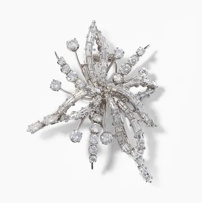 Schuler Auktionen AG - Diamant-Brosche