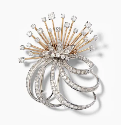 Schuler Auktionen AG - Diamant-Brosche