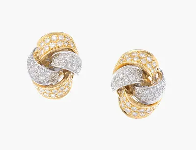 Schuler Auktionen AG - Meister Diamant-Ohrclips