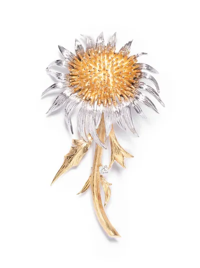 Schuler Auktionen AG - Distel-Brosche