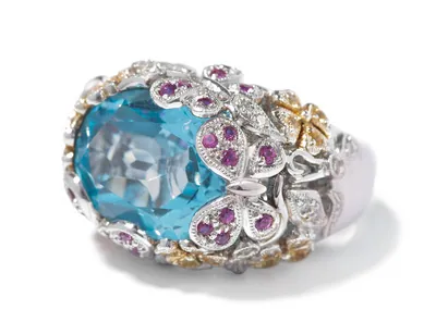 Schuler Auktionen AG - Topas-Farbstein-Ring