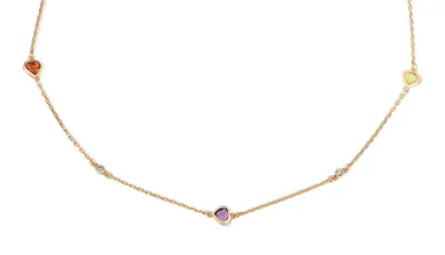 Schuler Auktionen AG - Farbstein-Herz-Kette