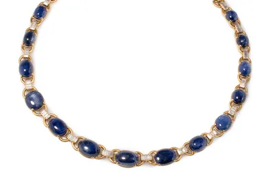 Schuler Auktionen AG - Saphir-Diamant-Collier