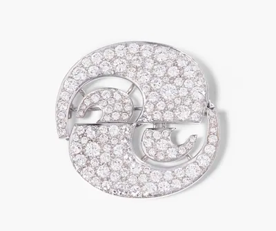 Schuler Auktionen AG - Brillant-Brosche