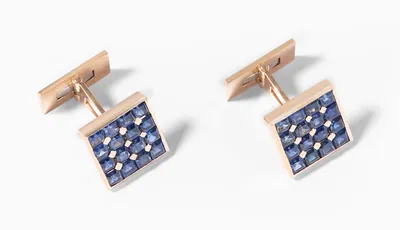 Schuler Auktionen AG - Saphir-Manschettenknöpfe