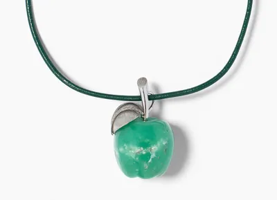 Schuler Auktionen AG - Chrysopras-Brillant-Anhänger