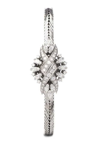 Schuler Auktionen AG - Gübelin Diamant-Damenarmbanduhr, 1950er Jahre