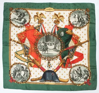 Schuler Auktionen AG - Hermès, 2 Foulards "Napoleon" und "Springs"