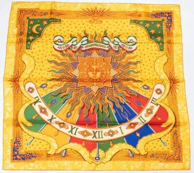 Schuler Auktionen AG - Hermès, Foulard "Carpe Diem"