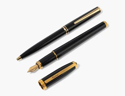 Schuler Auktionen AG - Montblanc, Kugelschreiber "Classic" und S.T. Dupont, Füllfederhalter