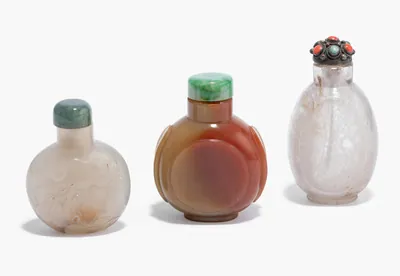 Schuler Auktionen AG - Lot: 3 Snuff Bottles