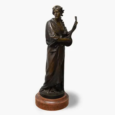 Schuler Auktionen AG - Ludwig Dürnbauer, Figur "Lautenspielerin" 