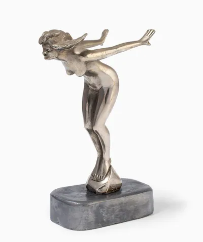 Schuler Auktionen AG - Emile Lejeune, Kühlerfigur "Speed Nymph"