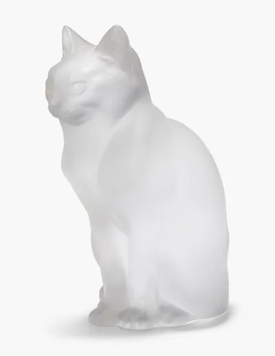 Schuler Auktionen AG - René Lalique, 2 Tierfiguren "Sitzende Katzen"