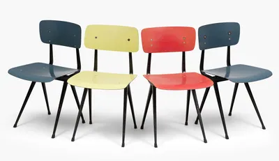 Schuler Auktionen AG - Friso Kramer & Wim Rietveld, 4 Stühle "Result"