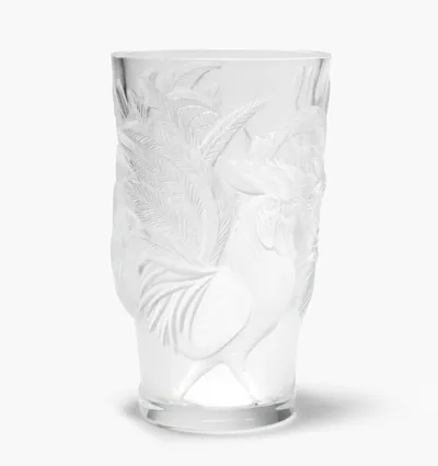 Schuler Auktionen AG - Lalique France, Vase "Coq"