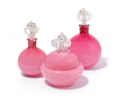 Schuler Auktionen AG - Paolo Venini für Venini & C., Murano, Toilettengarnitur "Modell 101.10"