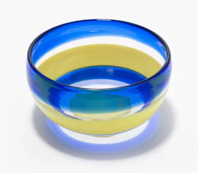 Schuler Auktionen AG - Fulvio Bianconi für Venini & C., Murano, Schale "A fasce"