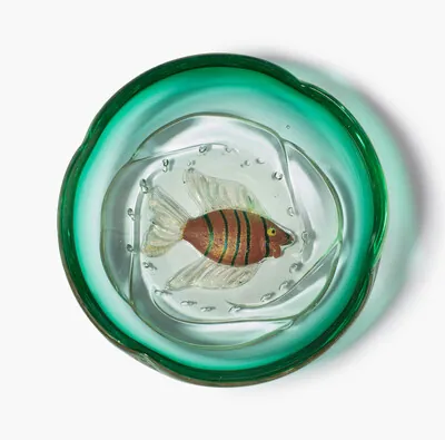 Schuler Auktionen AG - Alfredo Barbini, (zugeschrieben), Murano, Fischschale