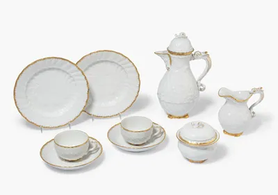 Schuler Auktionen AG - Meissen, Kaffeeservice "Schwanenservice"