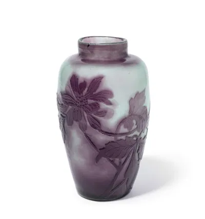 Schuler Auktionen AG - Emile Gallé, Vase "Anémones"