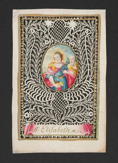 Schuler Auktionen AG - Spitzenbild "Hl. Elisabeth"